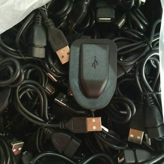 PORT USB + CABLE EXTENSION 60cm untk tas anti maling