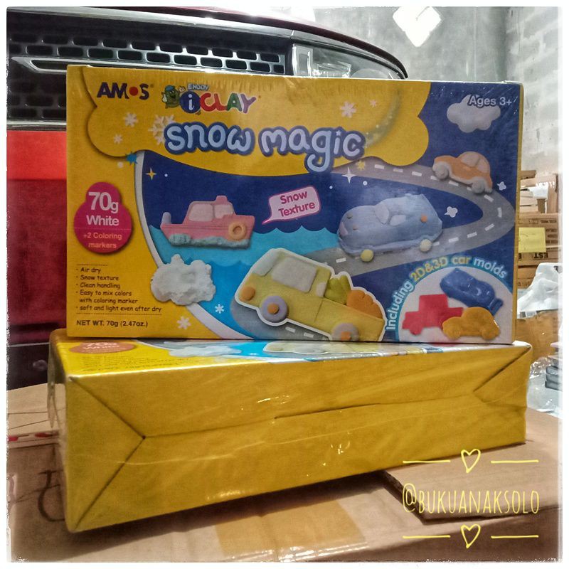 Amos i Clay Snow Magic 70gr