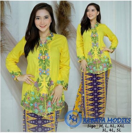 set kebaya encim modies berkualitas