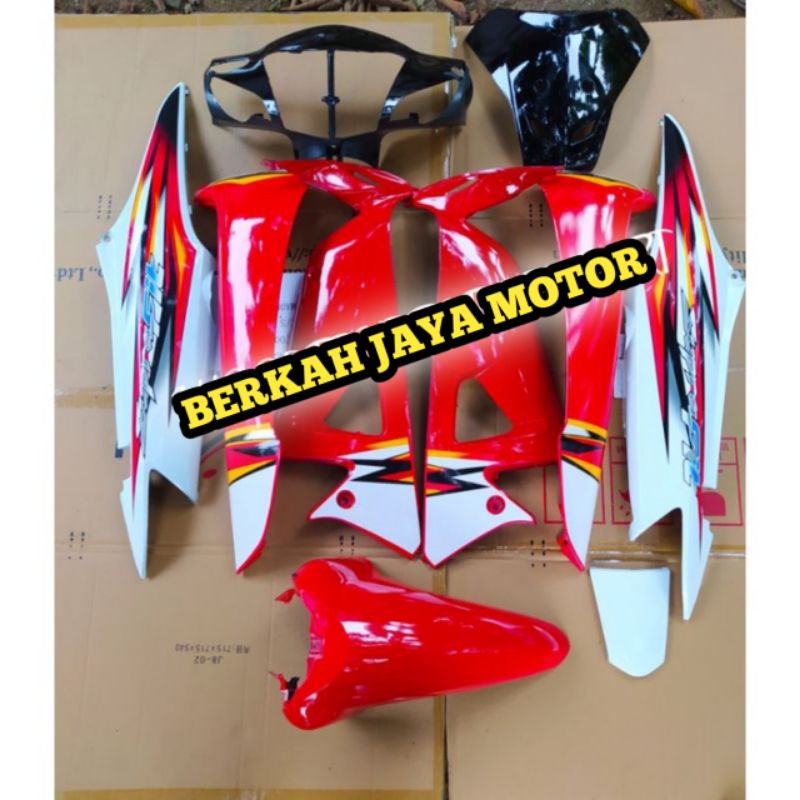BODY HALUS HONDA SUPRA FIT NEW MERAH PUTIH 2006