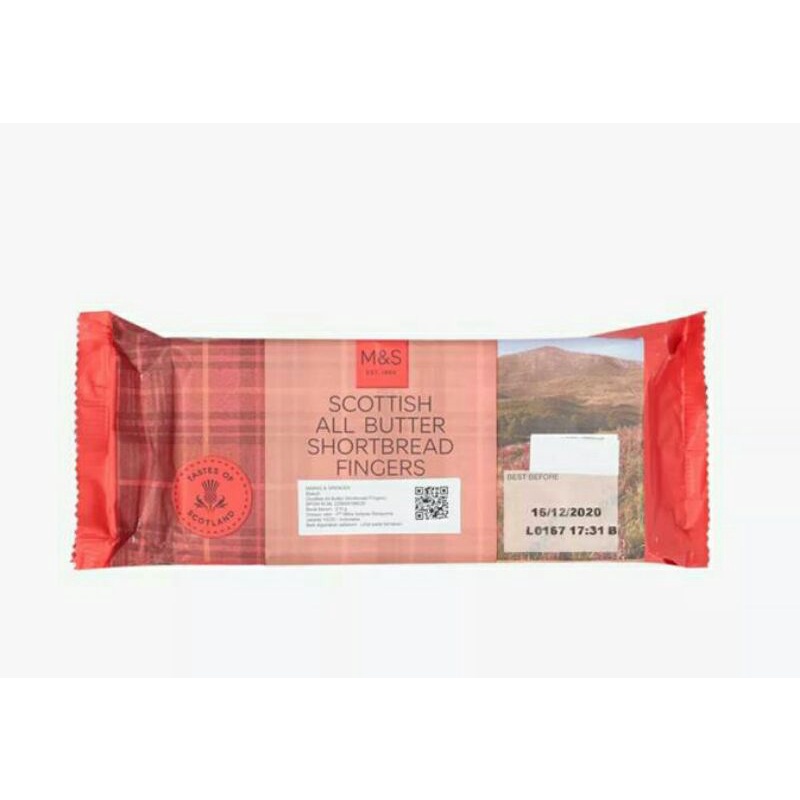 

m&s food marks spencer scootish all butter shortbread finger