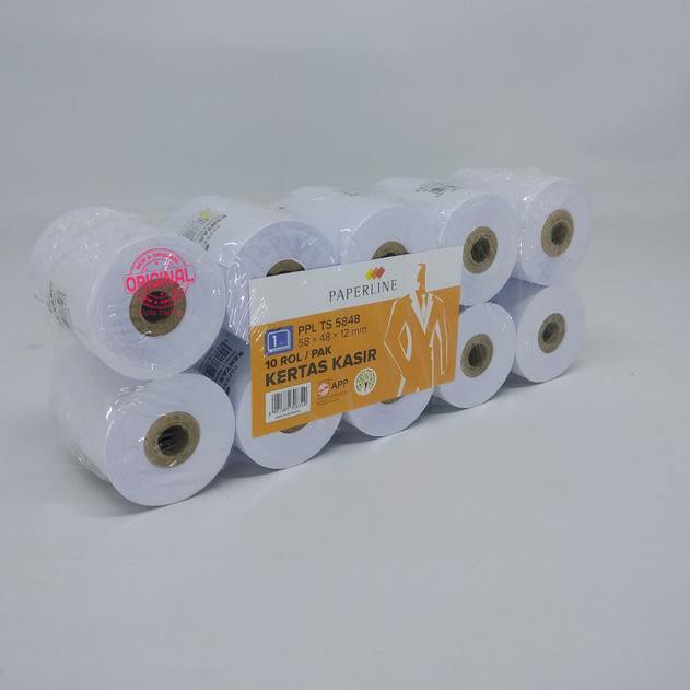 

Rare Item!>-458 Registery Paper/Telstruk - Paperline- 58 mm x 65 mm (10 Roll)