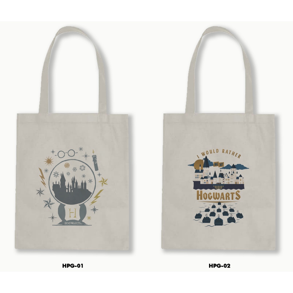 TOTE BAG BLACU -  HARRY POTTER GRAPHIC
