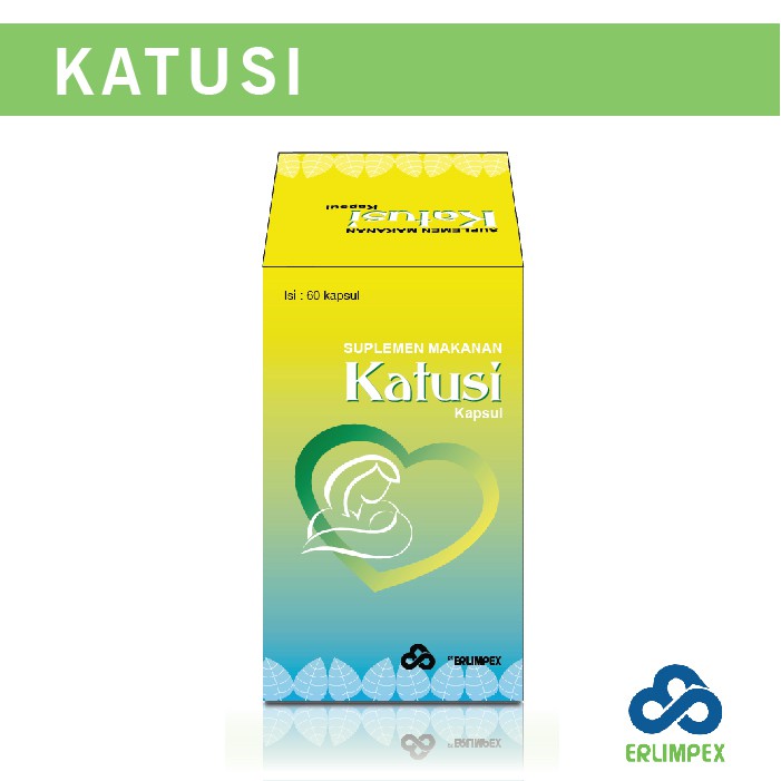 Katusi ASI Booster Pelancar ASI Ekstrak Daun Katuk Botol Isi 60 Kapsul