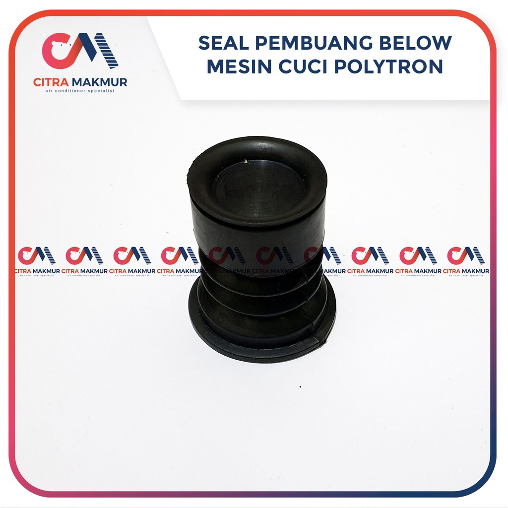 Seal Below Polytron Karet Pembuangan Mesin Cuci Dua Tabung Klep Drain