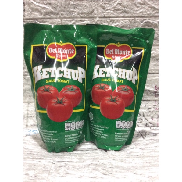 Jual Del Monte Quality Saus Tomat Del Monte Ket Chup Kg Shopee