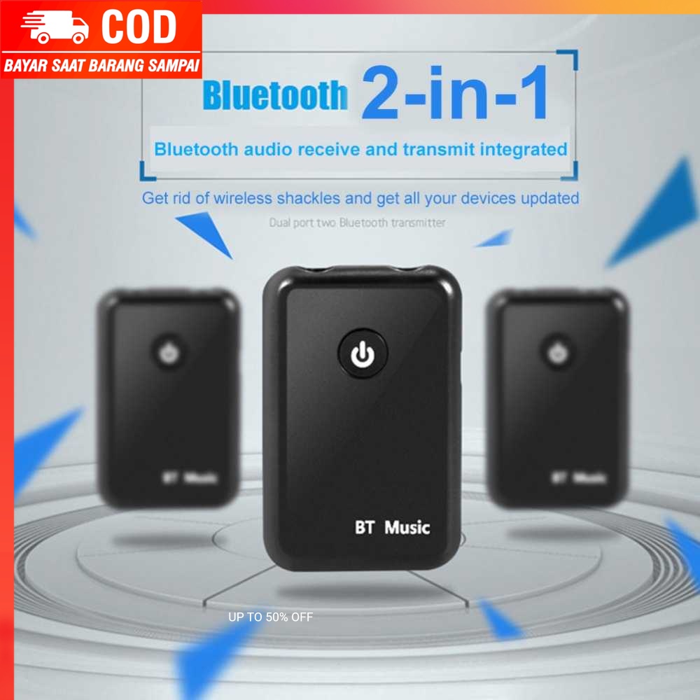 (100% BARANG ORI) HiFi Audio 2 in 1 Bluetooth Transmitter &amp; Receiver 3.5mm - YPF-03