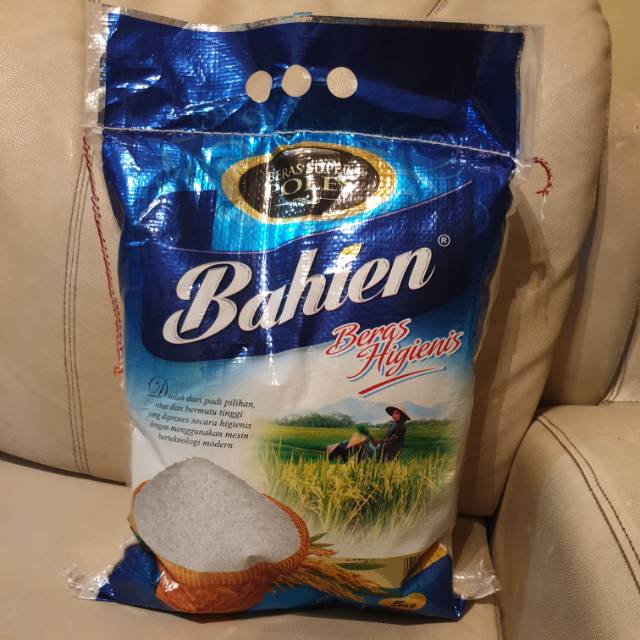 

Beras Bahien kemasan 5 kg