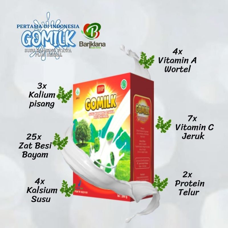 

SUSU | SUSU GOMILK | SUSU KAMBING ETAWA | SUSU KAMBING ETAWA PLUS HERBAL