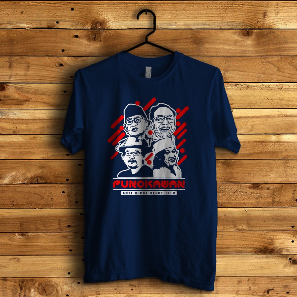 KAOS MAIYAH JANCUKERS PUNOKAWAN MILENIAL ANTI REPOT CLUB