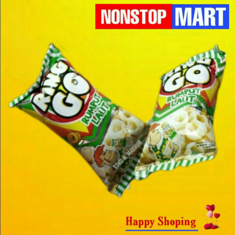 

RING GO Rumput laut snack renceng isi 10 bungkus