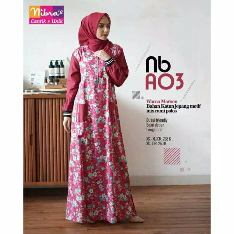 NIBRAS NB A03 GAMIS DEWASA