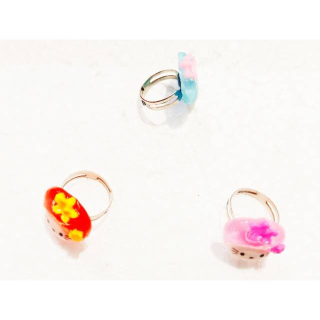 Cincin hello Kitty isi 100 pcs model anak