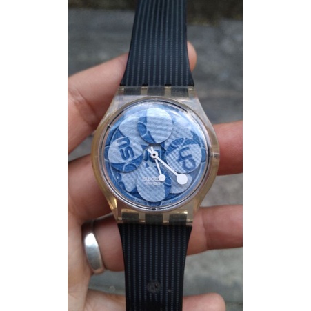 jam tangan swatch unik second bekas original