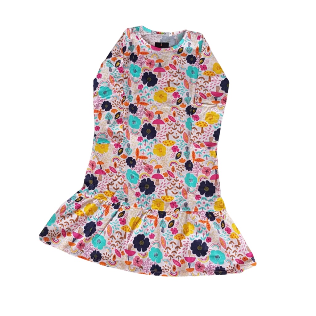 Chameelo Gamis Rampel Gamis Anak Pakaian Anak Cewek Usia 2 sd 6 Tahun FBS