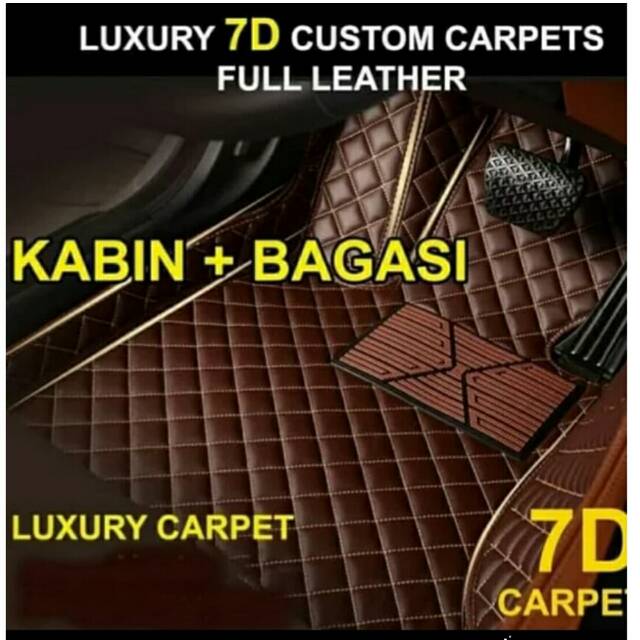 KARPET MOBIL FORTUNER VRZ EXCLUSIVE LUXURY 7D haima