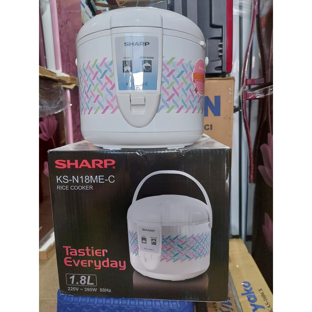 Penanak Nasi / Magic Com / Rice Cooker Sharp KS N18ME C 1.8 Liter