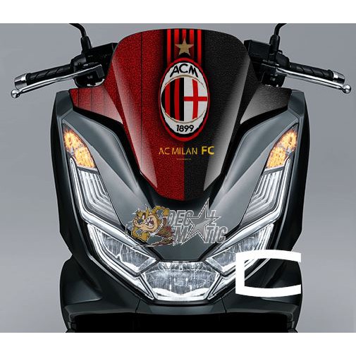 Stiker Visor Sticker Winshield Tameng Kaca Depan Motor Honda PCX 150 PCX 160 2021