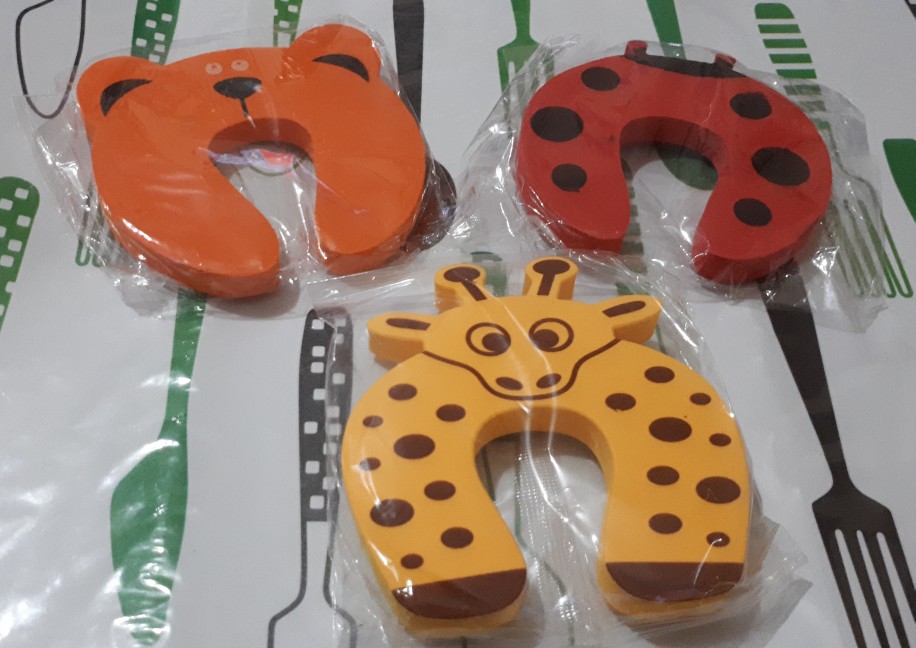 Door Stopper Baby Safety Kid - Penahan Pintu Karakter Lucu Motif Kartun Ganjal Pintu Ganjalan