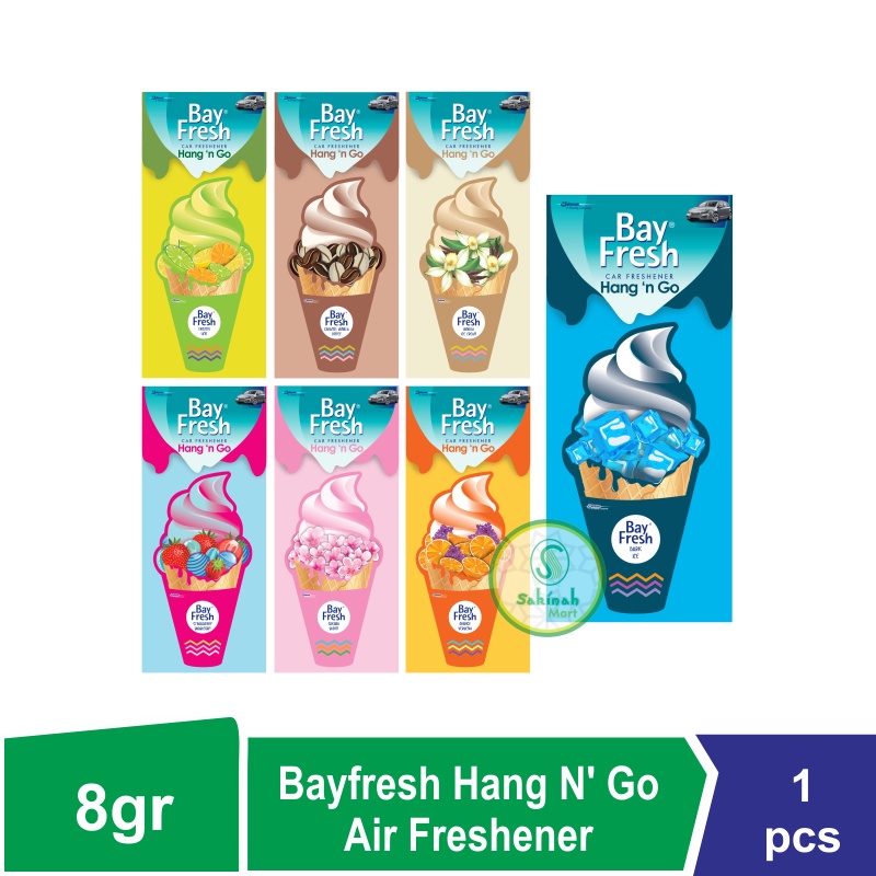 Bayfresh Hang N' Go Air Freshener 8gr - Pengharum Ruangan