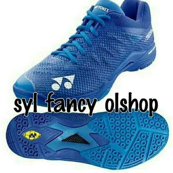yonex aerus 3 blue sepatu olahraga badminton lee chong wei LWC