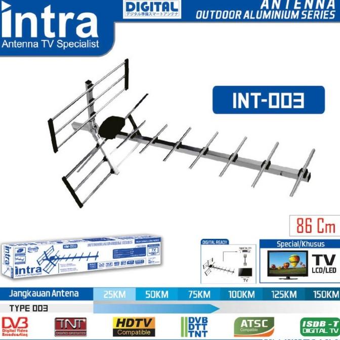 Intra Antenna luar INT-003 Free Bonus Kabel Antenna
