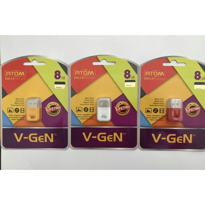 Flashdisk V-Gen Atom 8GB USB 2.0