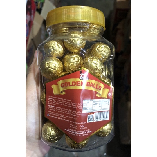 

Coklat Tobelo Golden Ball 1 Toples