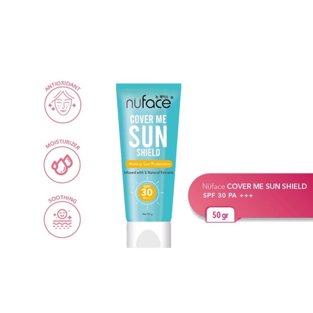 NU FACE SHIELD SUN PROTECTION 50GR SPF30//SPF50