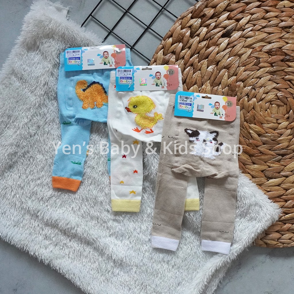 George Baby Legging Mimo Buka Kaki (0-3m)