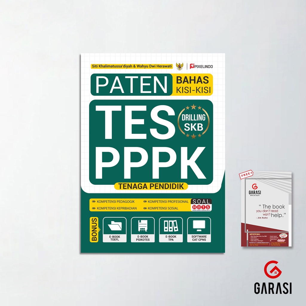 Buku Paten Bahas Kisi-Kisi TES PPPK DRILLING SKB TENAGA PENDIDIKAN