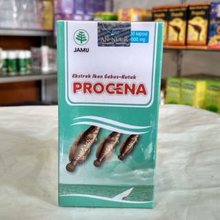 Jual PROCENA ISI 60 KAPSUL, SARI IKAN GABUS, KAPSUL KUTUK ASLI, KAPSUL ...