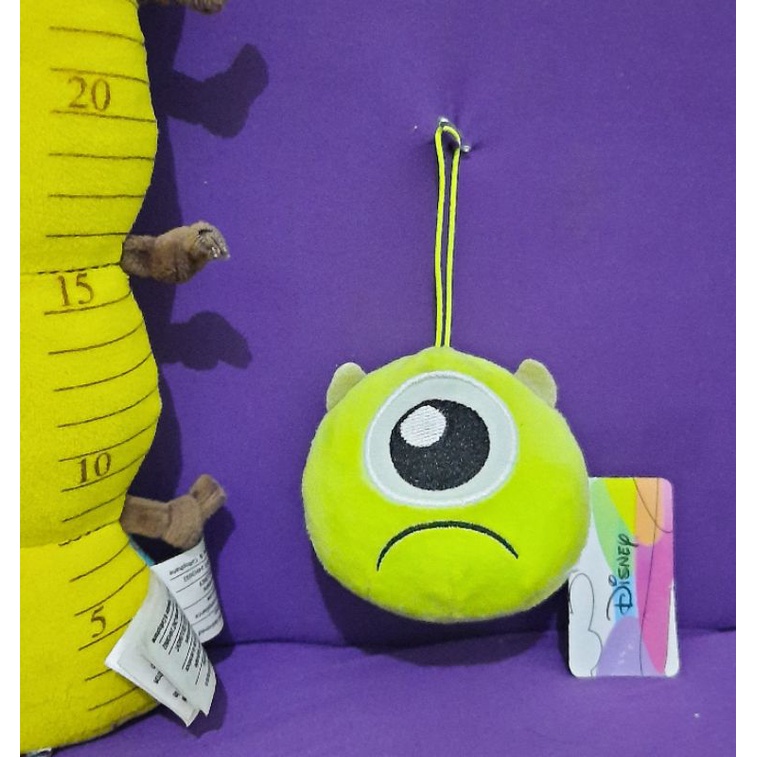 Boneka gantungan kunci Mike wazowski disney