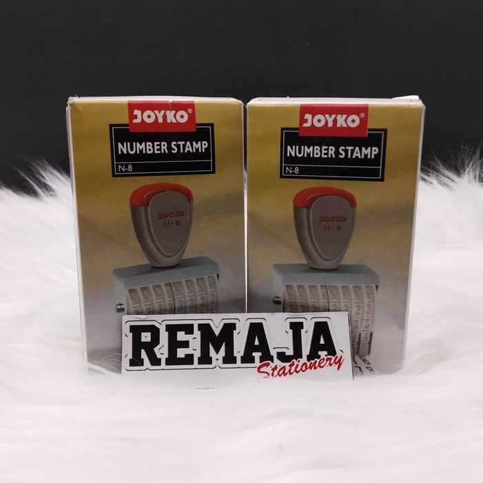 

Number Stamp / Stempel Angka / Nomor Joyko N-8 / 8 Digits