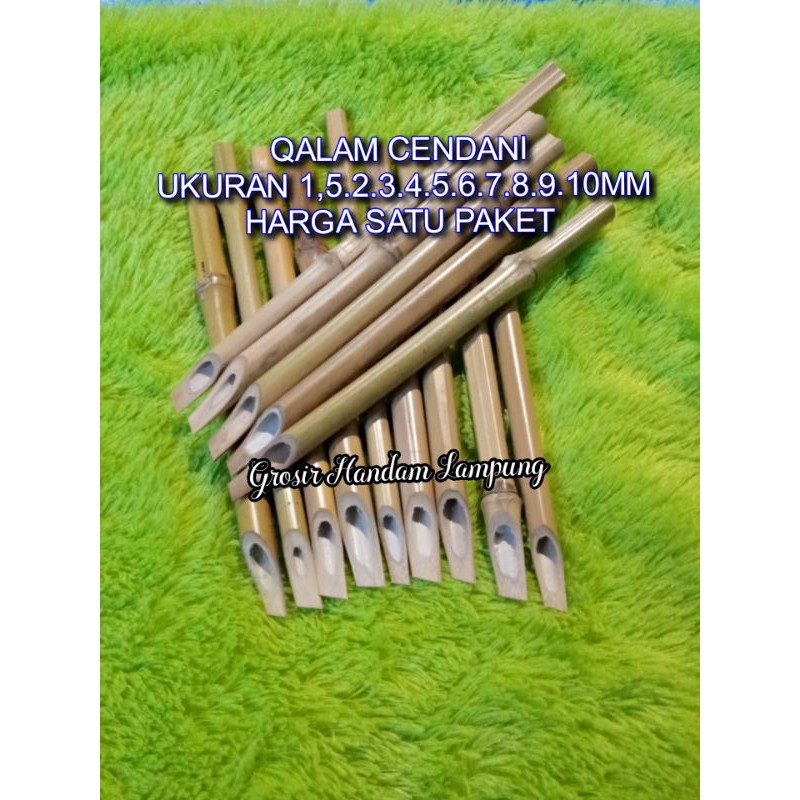 

qalam cendani bambu cendani qalam jawi kaligrafi pena handam