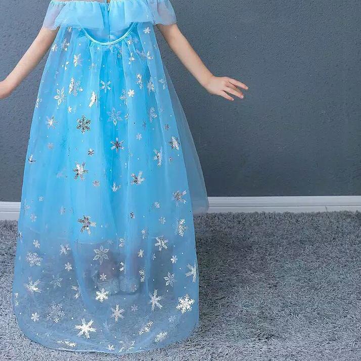 ➧ gaun pesta anak perempuan umur 3-11 tahun baju princess anak perempuan dress anak perempuan k1 ♪