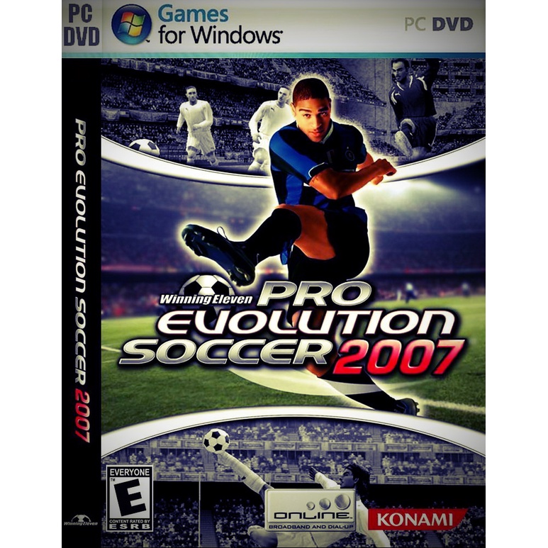 KASET DVD GAME PC: WINNING ELEVEN PRO EVOLUTION SOCCER 2007