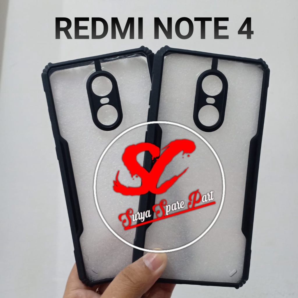 Clear Case Redmi Note 4 - Softcase Shockproof Xiaomi Redmi Note 4X