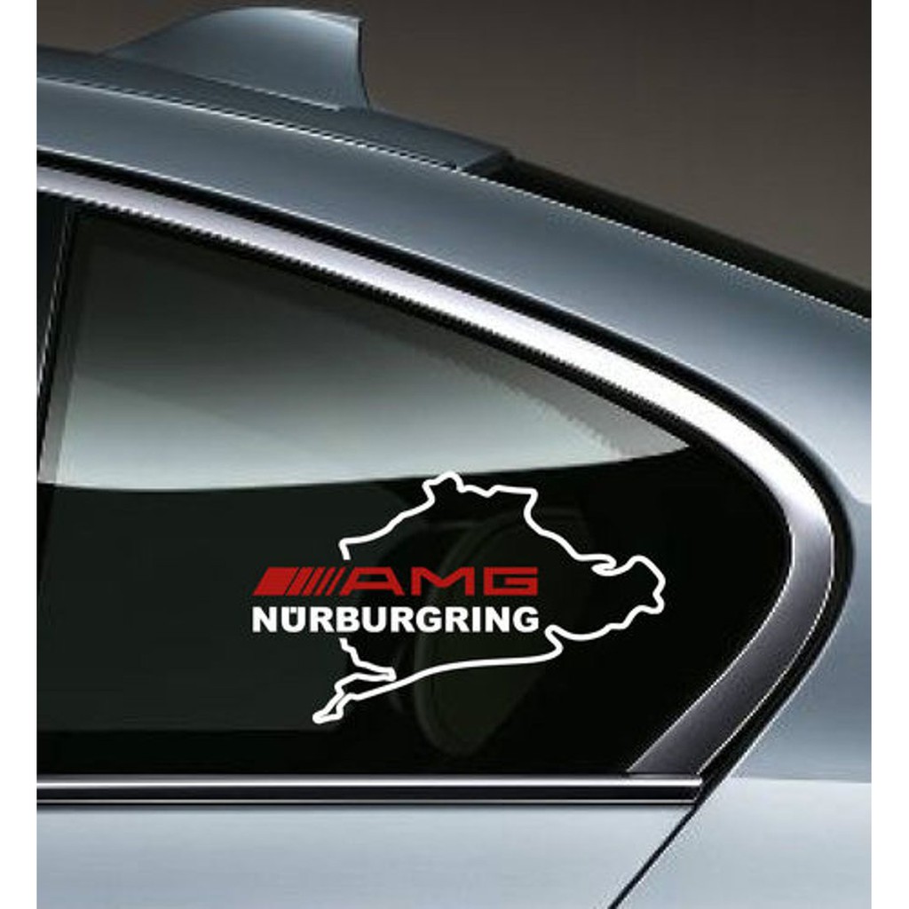 

TERMURAH sticker stiker nurburgring amg TERLARIS