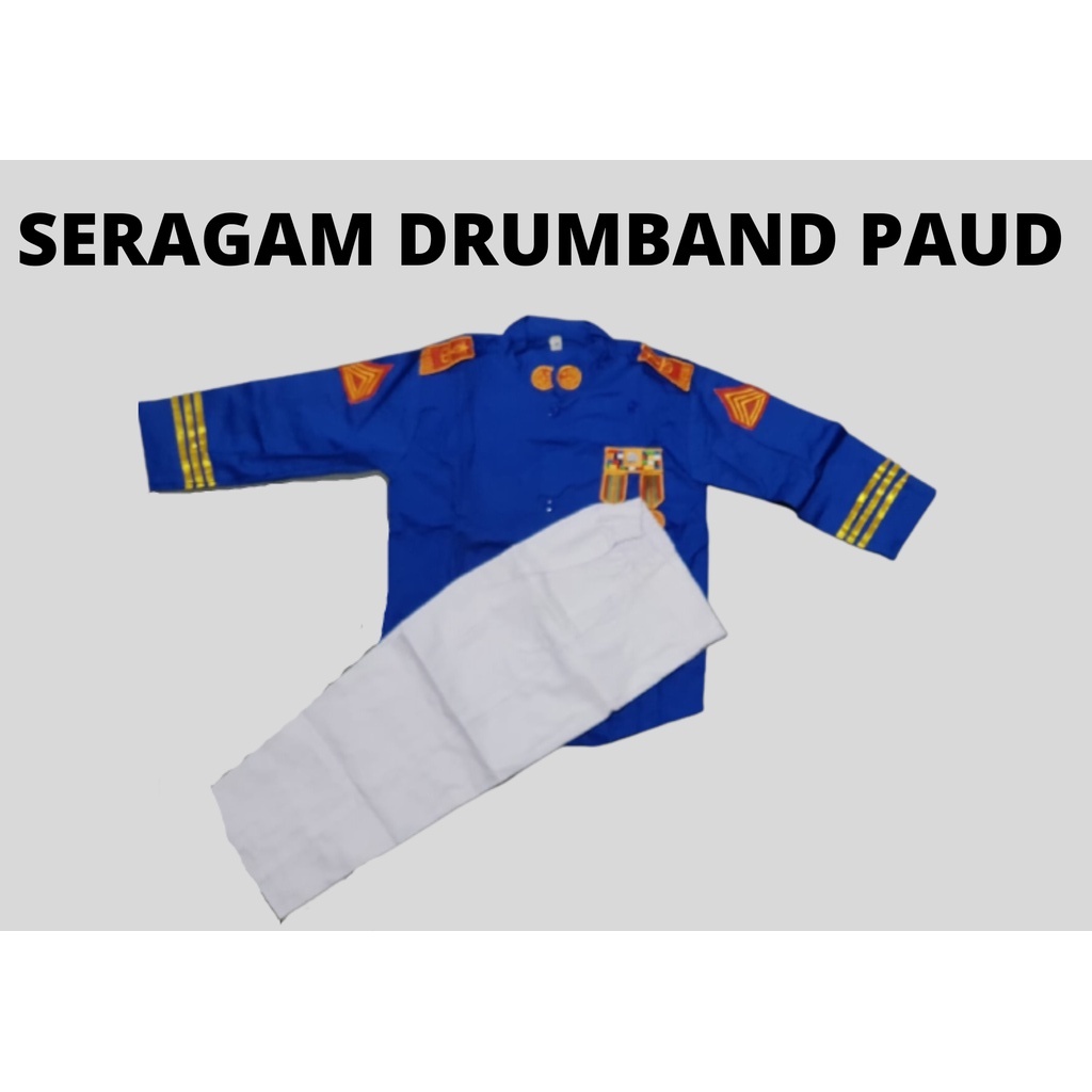 BAJU DRUMBAND ANAK TK