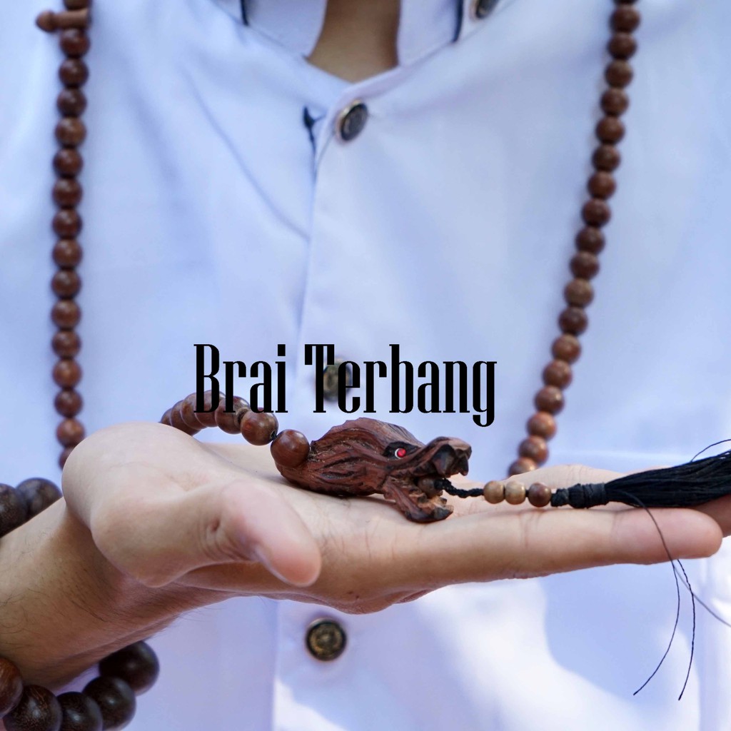 tasbih tasbeh kayu butir nagasari nagosari galih ukir naga unik 99 butir 10 mm
