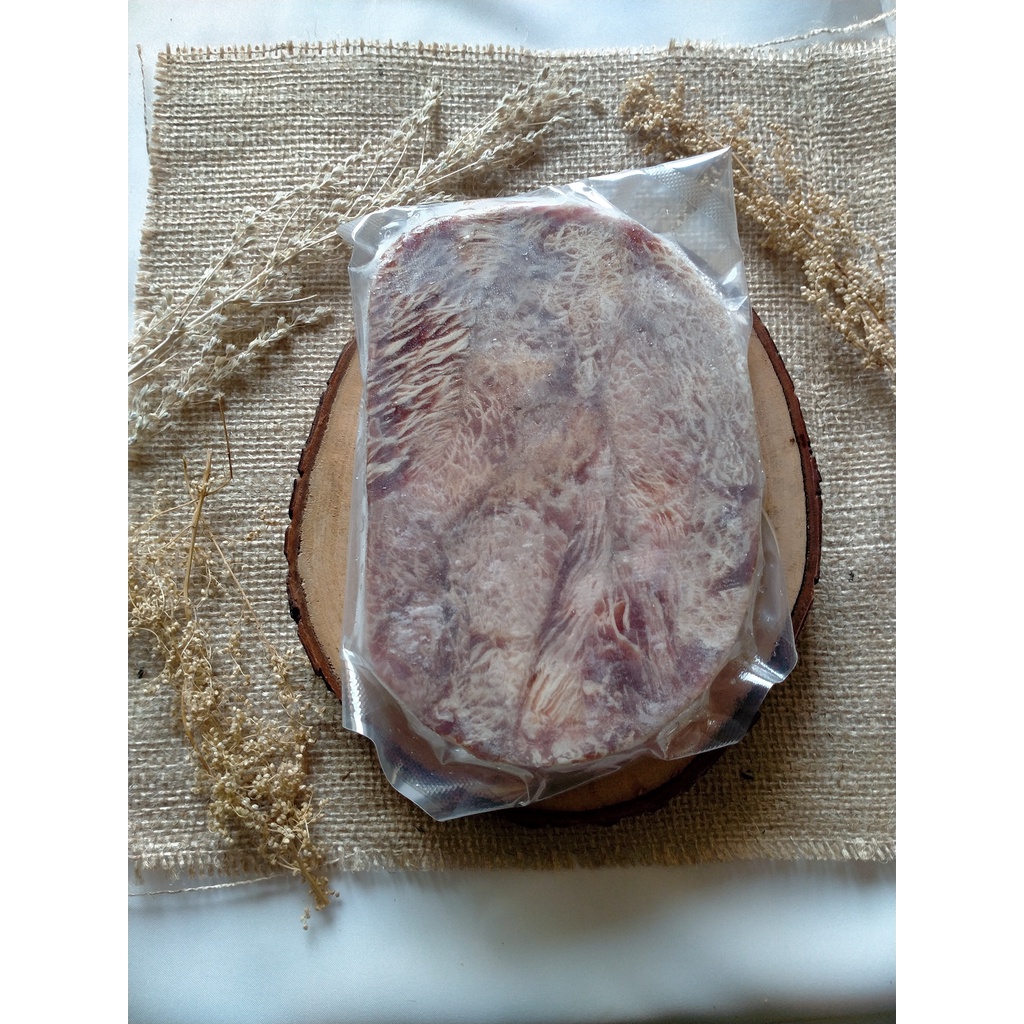 

Daging Sapi Striploin Sirloin Meltique Steak Premium / Daging Grill Cut 200-220 Gr
