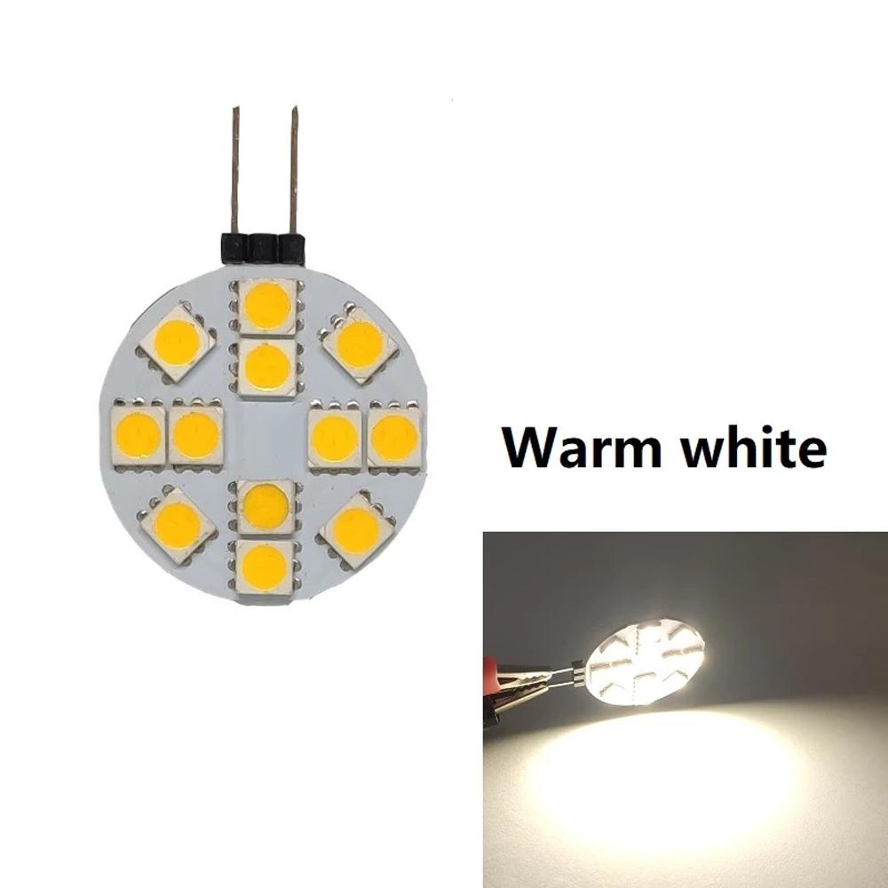 Bohlam Kap Jarak Bulat Agustinina 12v Boat Light Warm White 6/9,12,24lampu Bohlam Leds