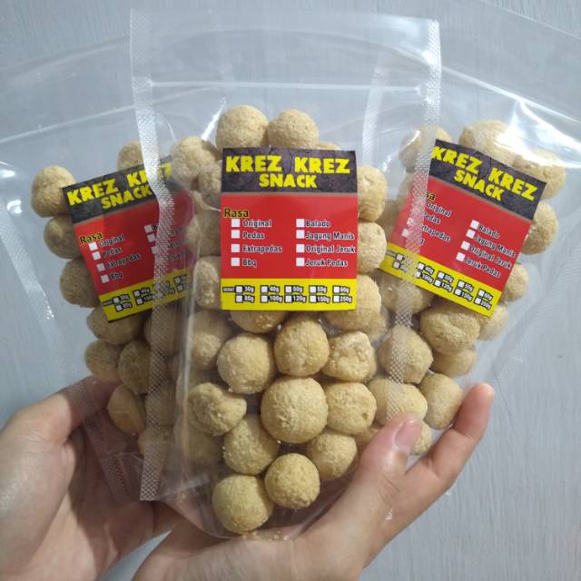 TAHU BULAT Crispy Snack Cemilan Camilan Jajanan Kekinian Grosir Reseller 50gram