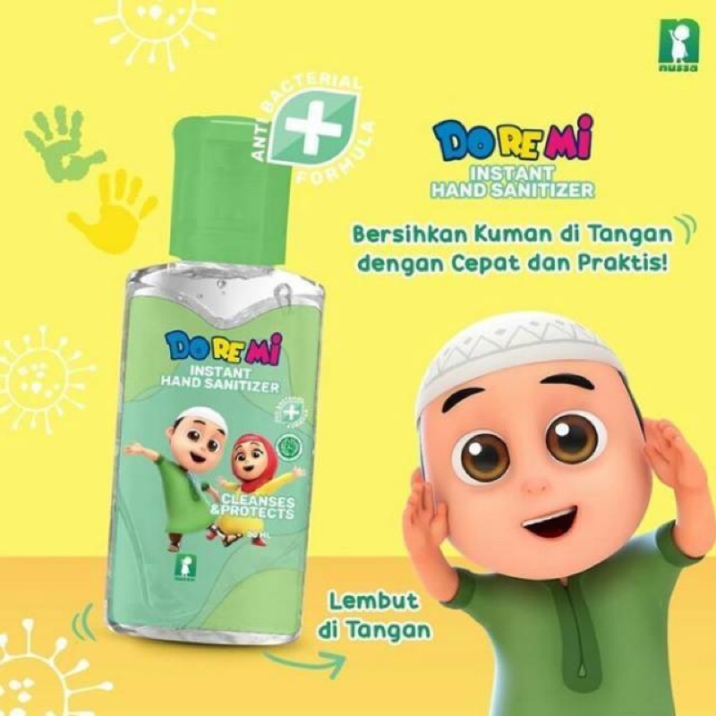 Hand Sanitizer Doremi karakter Nussa 50ml