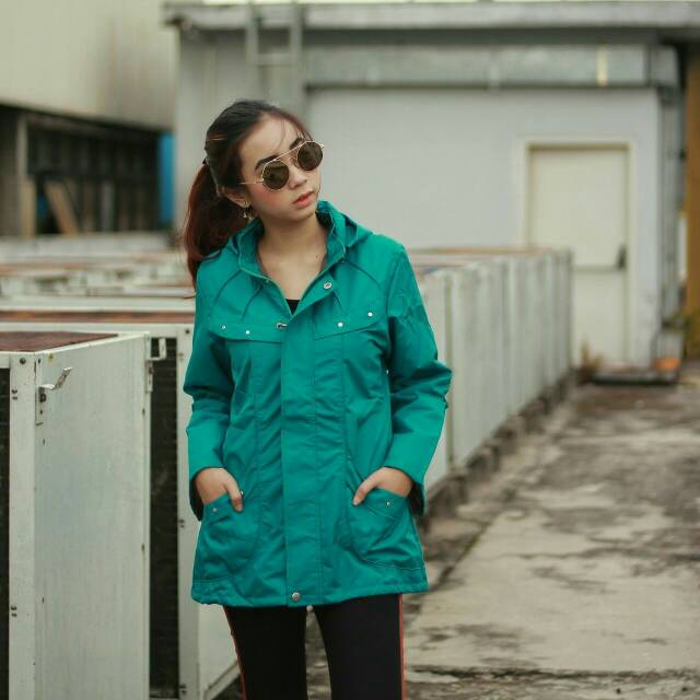 Jaket Parka Taslan Wanita PREMIUM !!