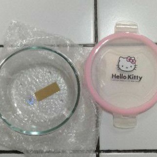 TOPLES KACA TUTUP PLASTIK HELLO KITTY ORIGINAL