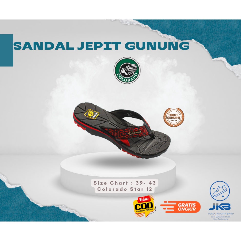 Colorado Star 12 Sandal Jepit Gunung Original