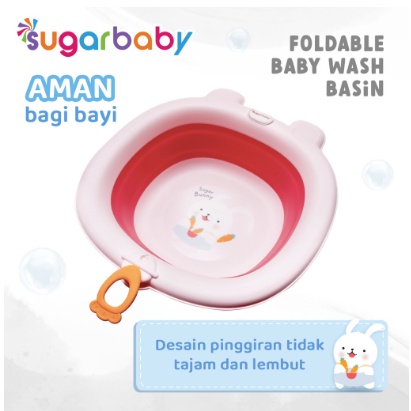 SugarBaby NEW Foldable Basin / Baskom Lipat / Ember Lipat Multifungsi Sugar Baby bak mandi baskom mandi bayu ember bayi baskom premium BASIN SUGARBABY