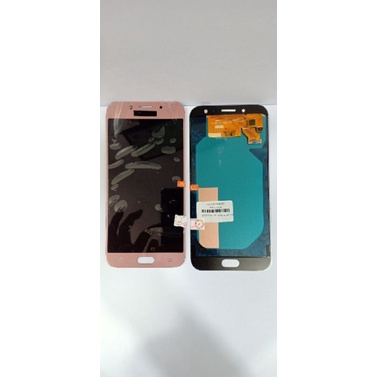 LCD TOUCHSCREEN SAMSUNG GALAXY J7 PRO J730 ROSE GOLD GOOD QUALITY CONTRAS KONTRAS TTC TIPIS